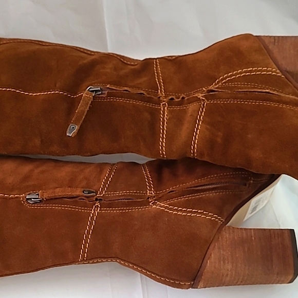 Dolce Vita Long Boots | Women's 8 | Beown Suede - Picture 7 of 15